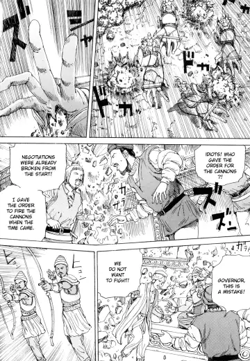 [Kago Shintarou] Chou Douryoku Mouko Daishuurai - The Ultra Power Mongol Invasion | Super Powered Mongolia Invasion Fhentai - Page 45