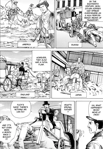 [Kago Shintarou] Chou Douryoku Mouko Daishuurai - The Ultra Power Mongol Invasion | Super Powered Mongolia Invasion Fhentai - Page 59