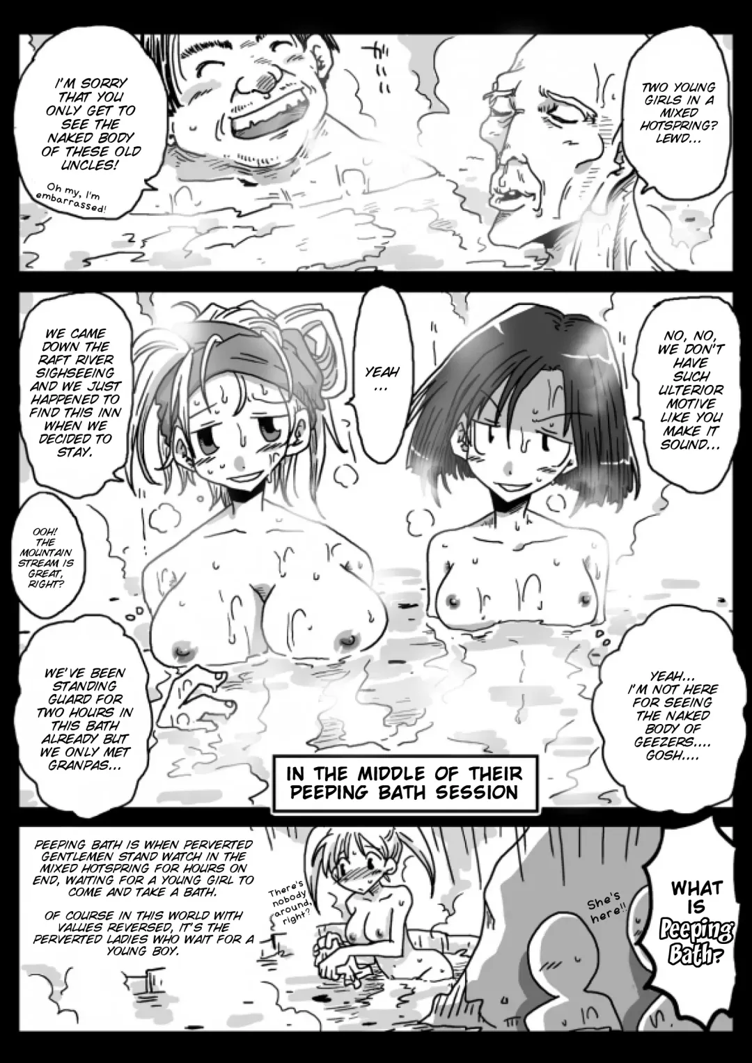 [Amahara] Teisou Gyakuten Sekai Konyoku Onsen Fhentai - Page 5