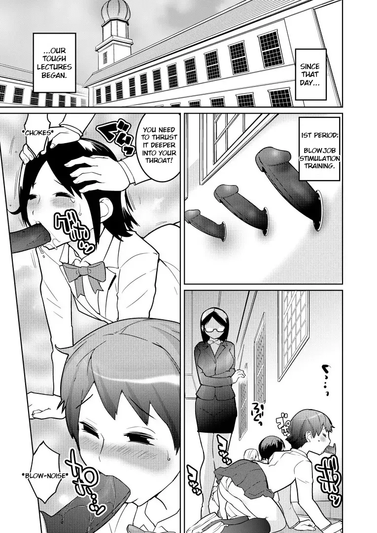 Josou Mazo Danshi Kyousei Kyouiku Gakuen ~Futanari Shoujo-tachi ni Shitsuke Kerarete~ Fhentai - Page 13