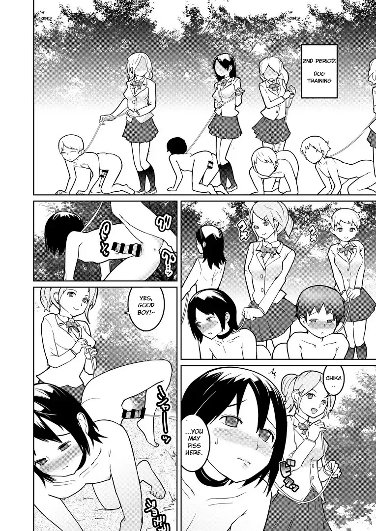 Josou Mazo Danshi Kyousei Kyouiku Gakuen ~Futanari Shoujo-tachi ni Shitsuke Kerarete~ Fhentai - Page 14