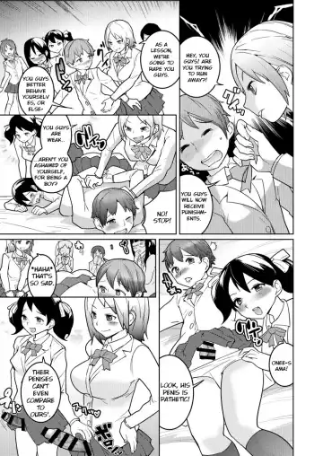 Josou Mazo Danshi Kyousei Kyouiku Gakuen ~Futanari Shoujo-tachi ni Shitsuke Kerarete~ Fhentai - Page 19