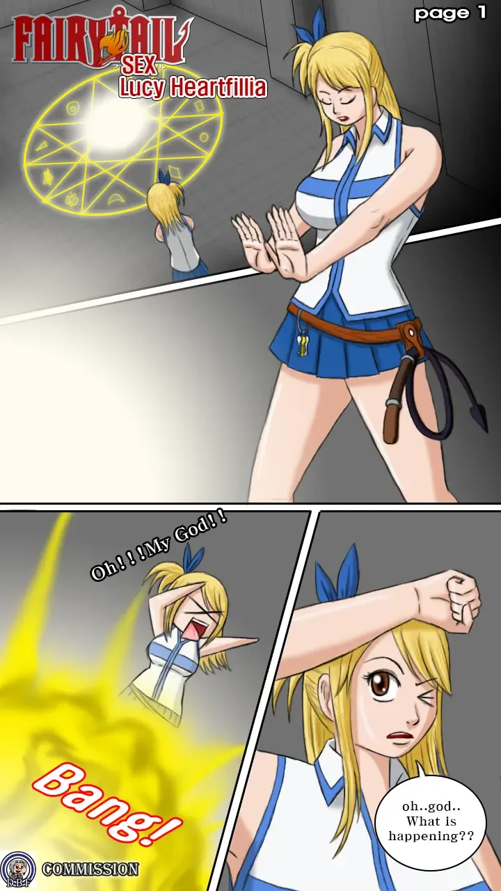 [Dobert] FairyTail Sex: Lucy Heartfillia Fhentai - Page 1