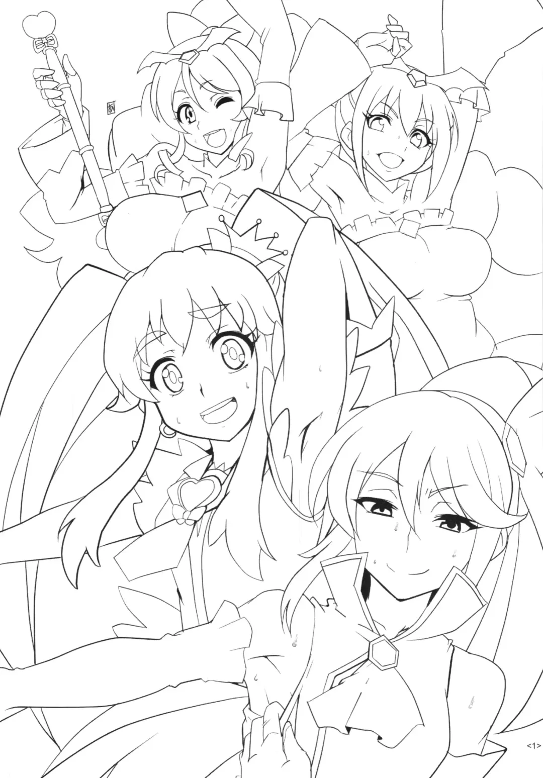 [Aoi Manabu] Precure wa Ii Nioi ga Suru. Fhentai - Page 3