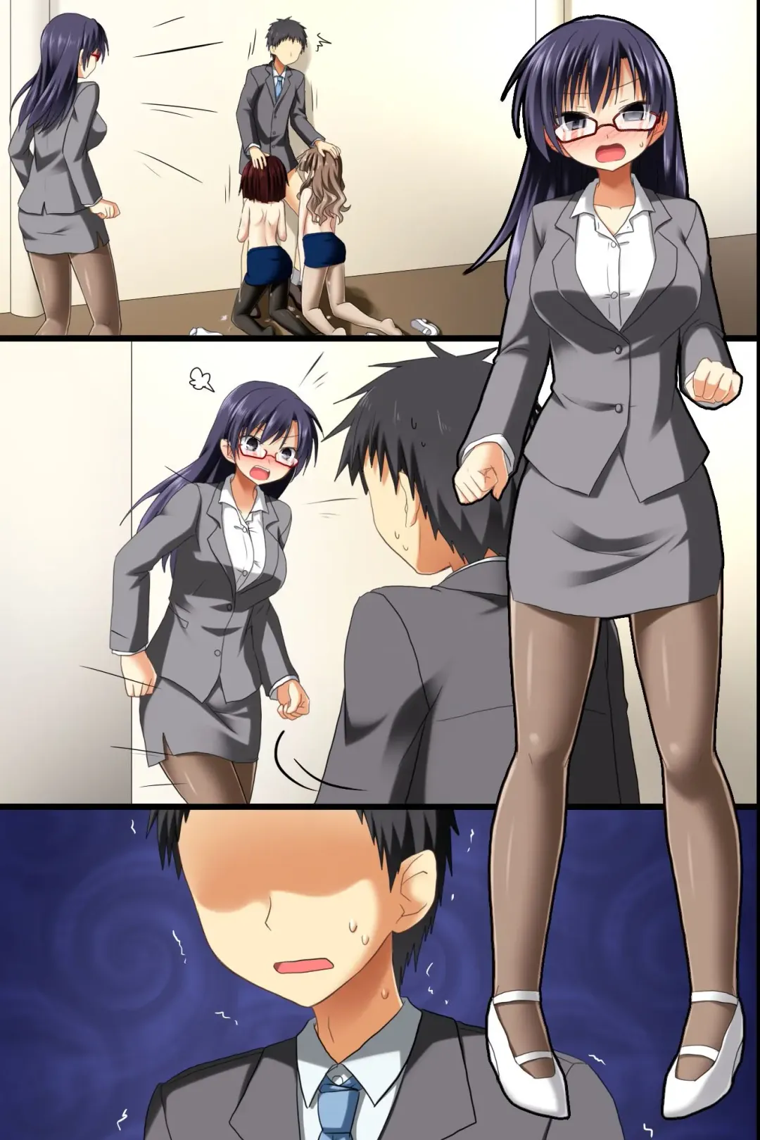 [Aoto Rion - Rionoil] Saimin Office ~ Chou Saimin de Joshi Shain no Joushiki Kaihen de Haramase Harem Life Fhentai - Page 56