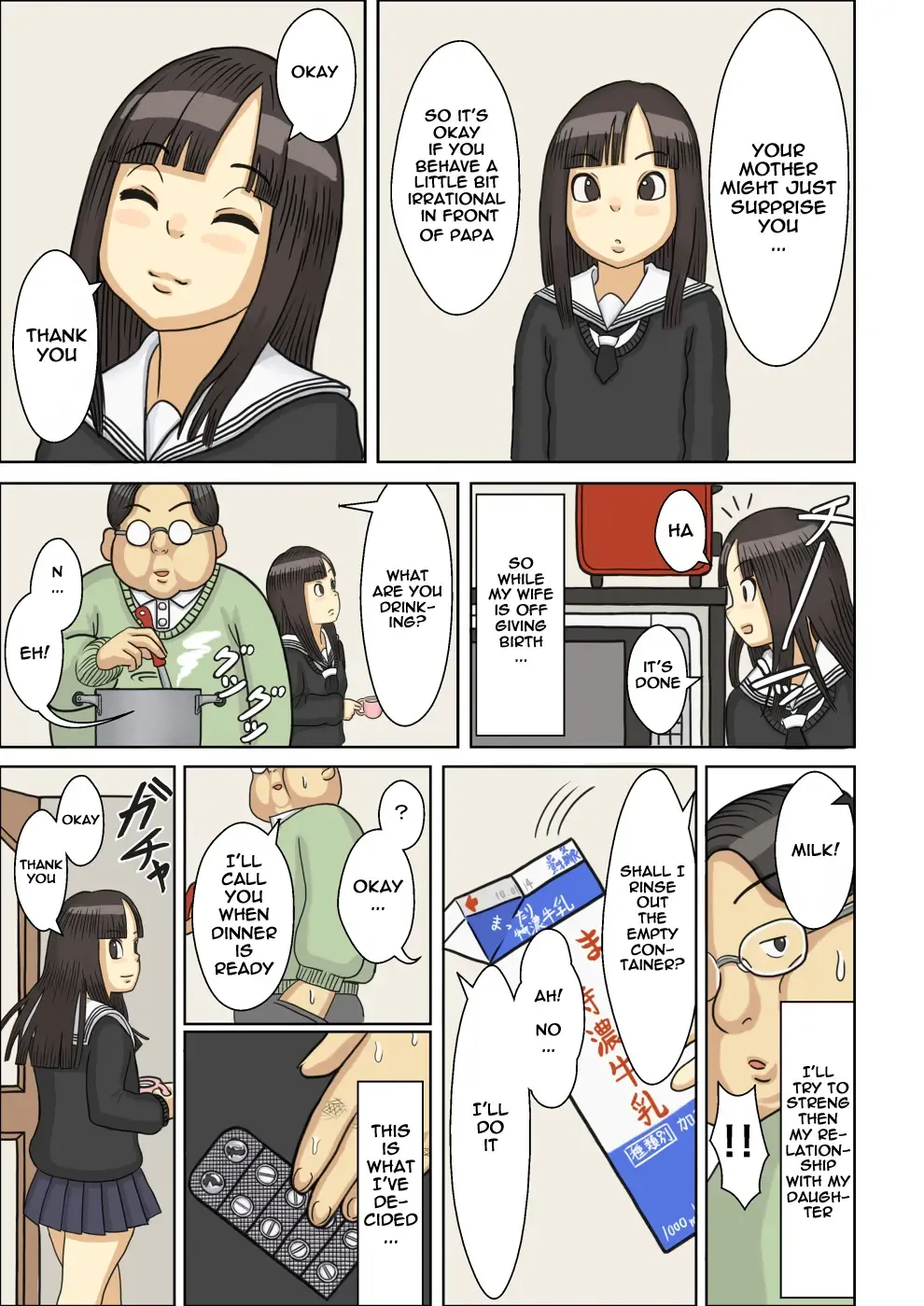 Nemuraseta JK Tsureko ni, Nettori Sumata Bukkake Nakadashi Fhentai - Page 6