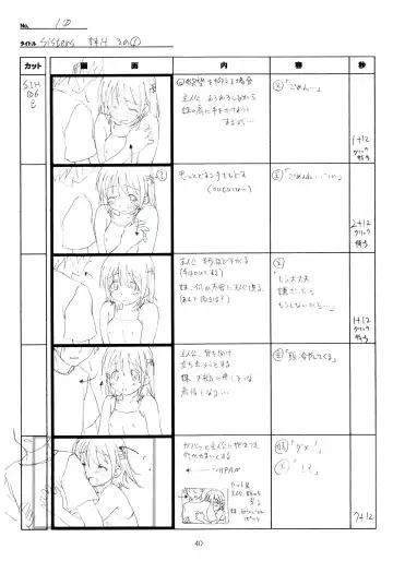 [Taki Minashika] SISTERS -Natsu no Saigo no Hi- H Scene All Part Storyboard Fhentai - Page 40