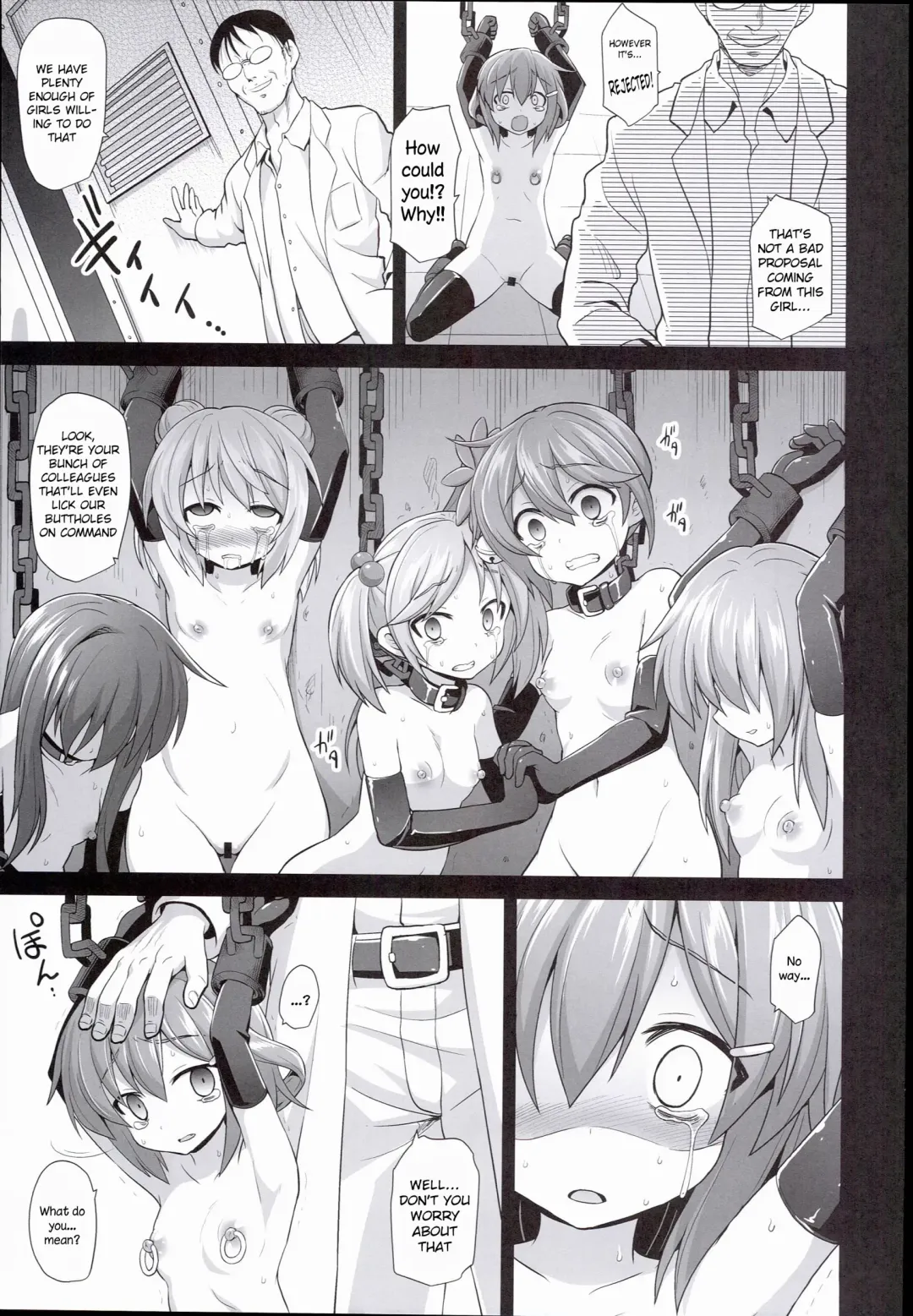 [Kokutou Nikke] Kanmusu Chakunin Ikazuchi Kousoku Gekiyaku Choukyou | Ship Girls Pregnancy - Ikazuchi's Restrained Drug Training Fhentai - Page 15