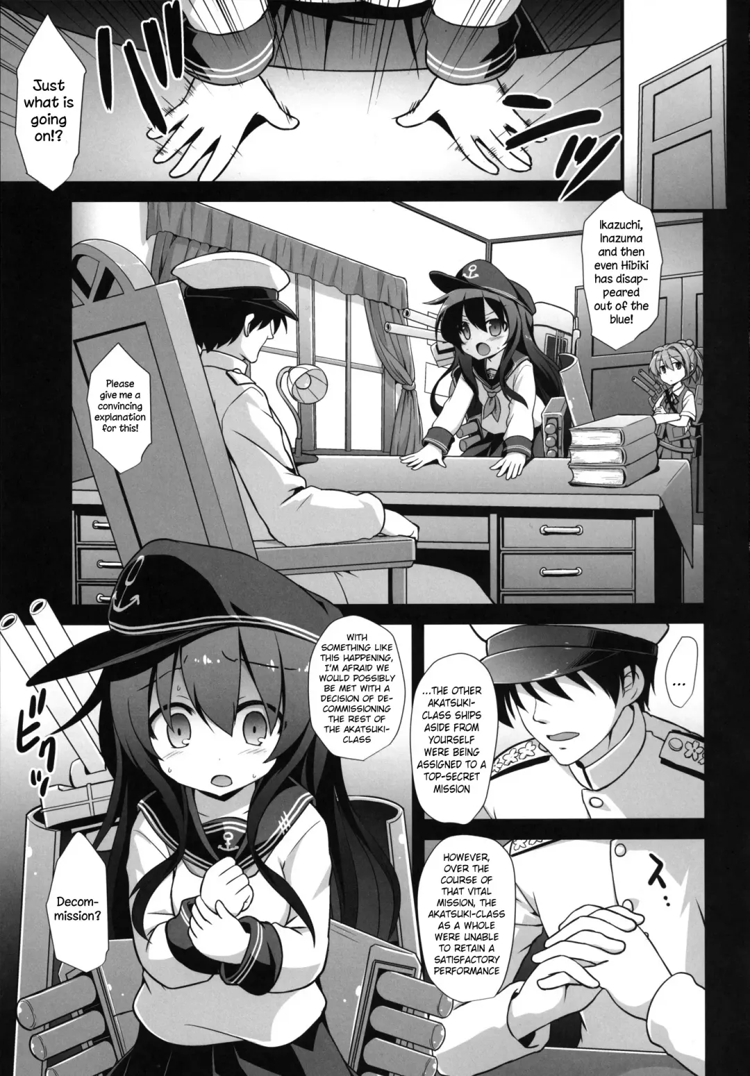[Kokutou Nikke] Kanmusu Chakunin Zenya - Akatsuki Ryoujoku Enkai Rinkan | Eve of Ship Girls Pregnancy - Akatsuki's Gang Rape Banquet Fhentai - Page 2
