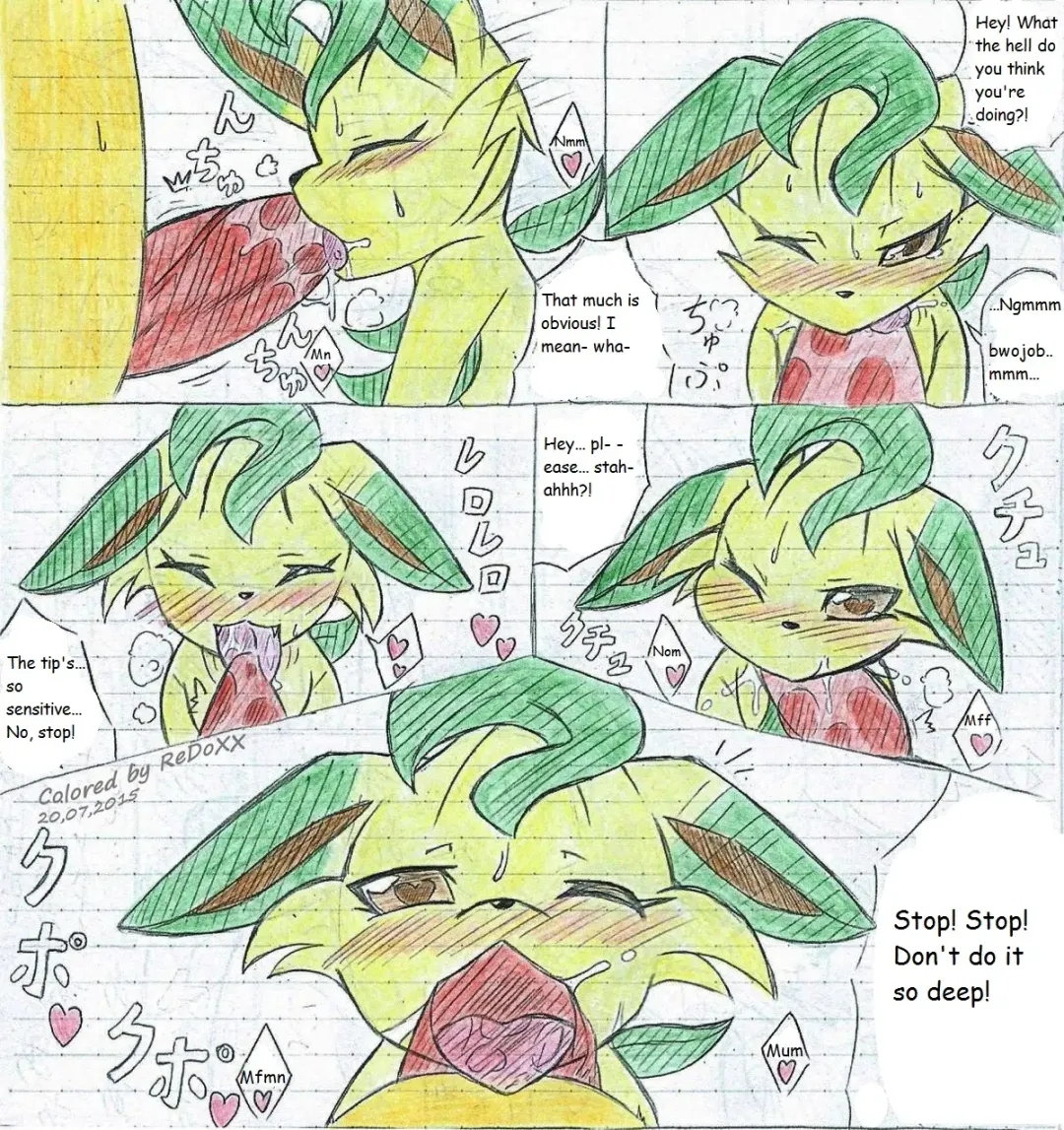 Leafeon X Quilava Fhentai - Page 24