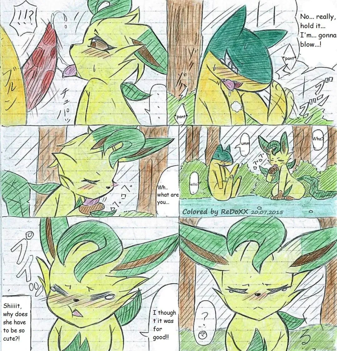 Leafeon X Quilava Fhentai - Page 25