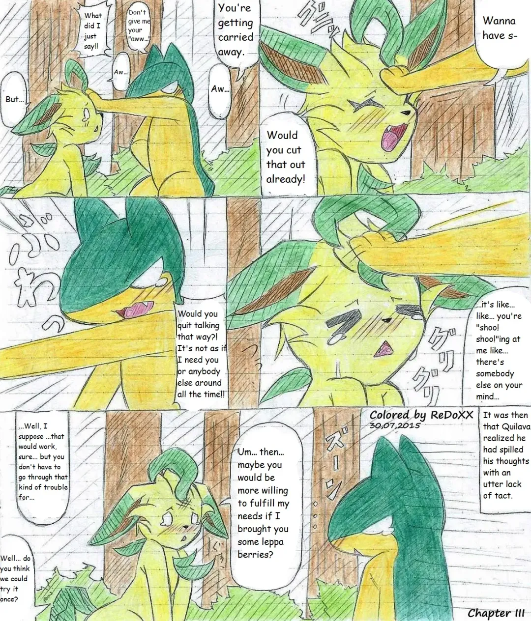 Leafeon X Quilava Fhentai - Page 39