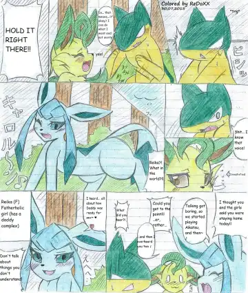 Leafeon X Quilava Fhentai - Page 43