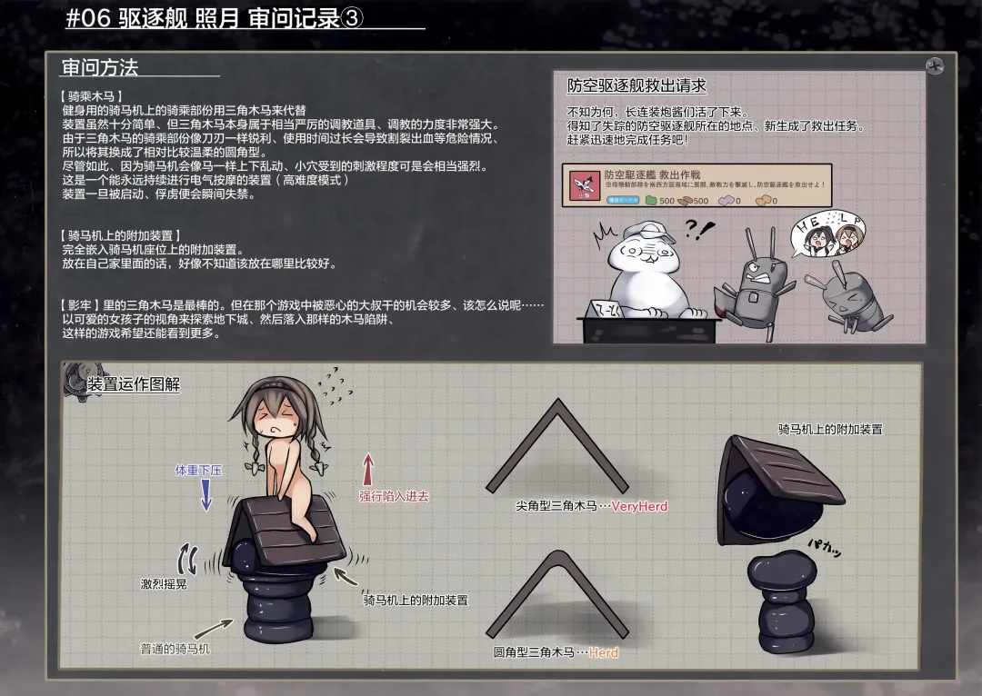 [Monikano] Kuchikukan Akizuki Teruzuki Jinmon Chousho Fhentai - Page 14