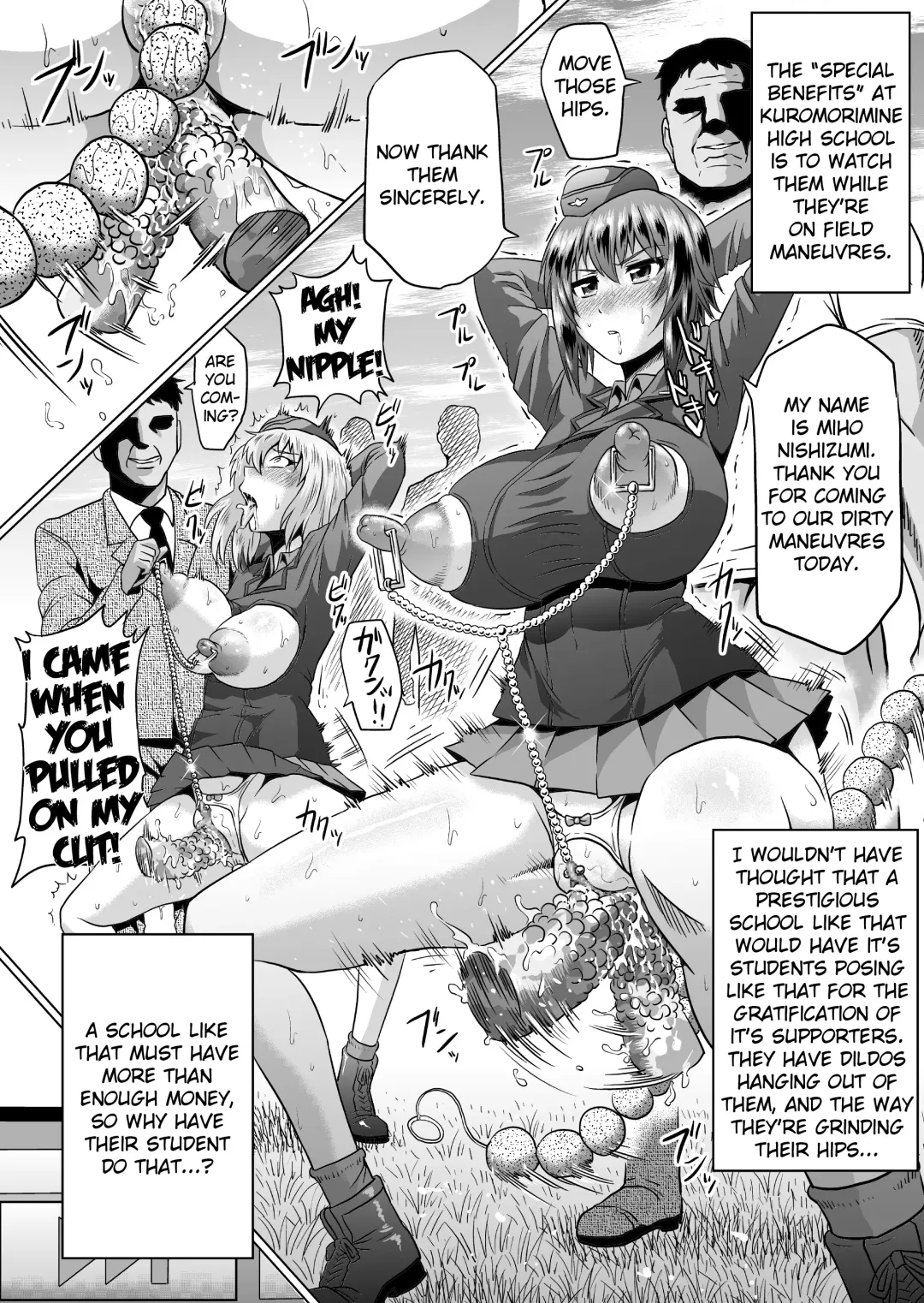 [Ahemaru] Ura Senshadou | Black Market Tankery Fhentai - Page 13