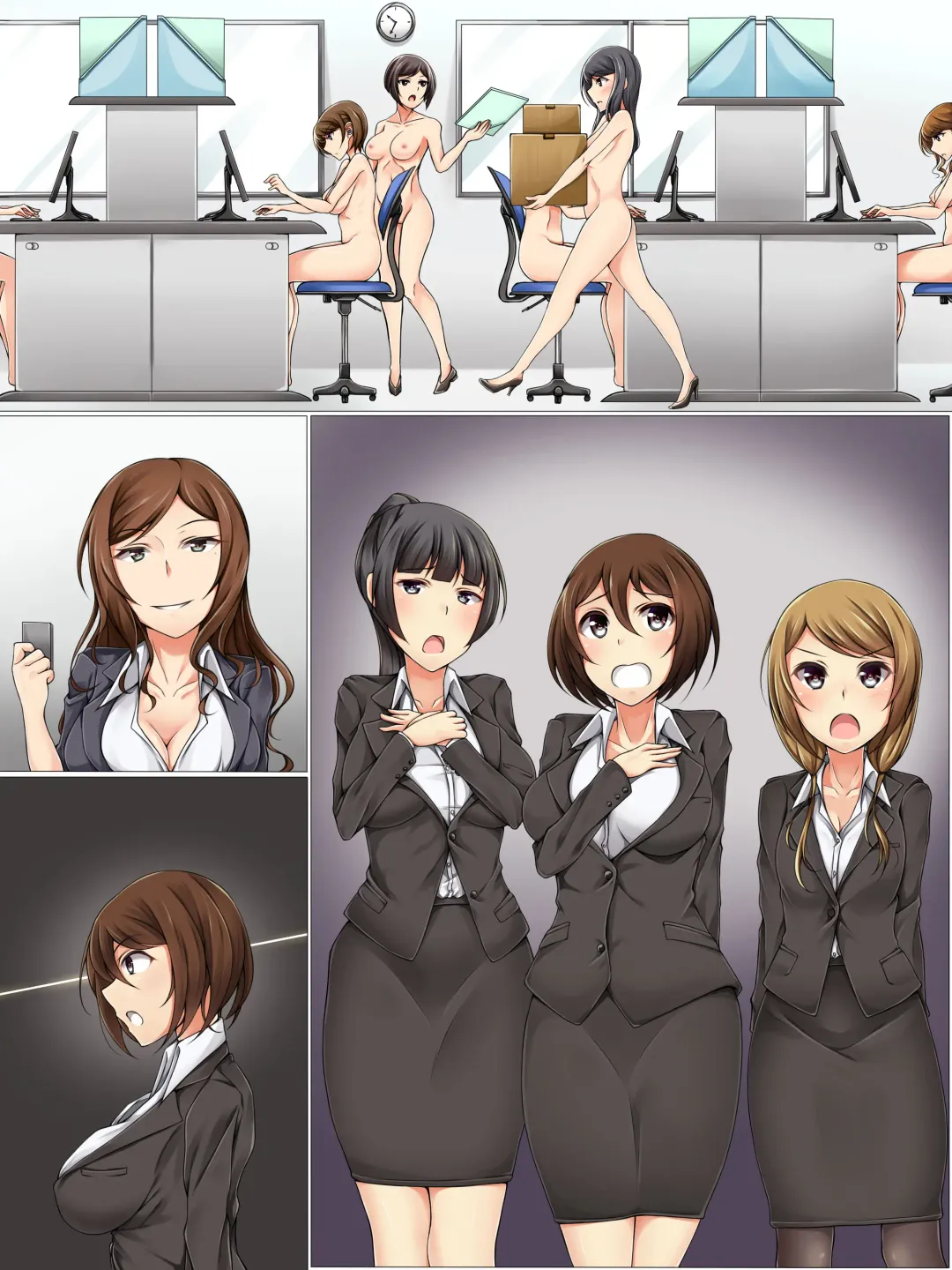 Shinsotsu Saimin Kenshuu ~ Shachou no Meirei wa Zettai no Shachiku Choukyou Fhentai - Page 28