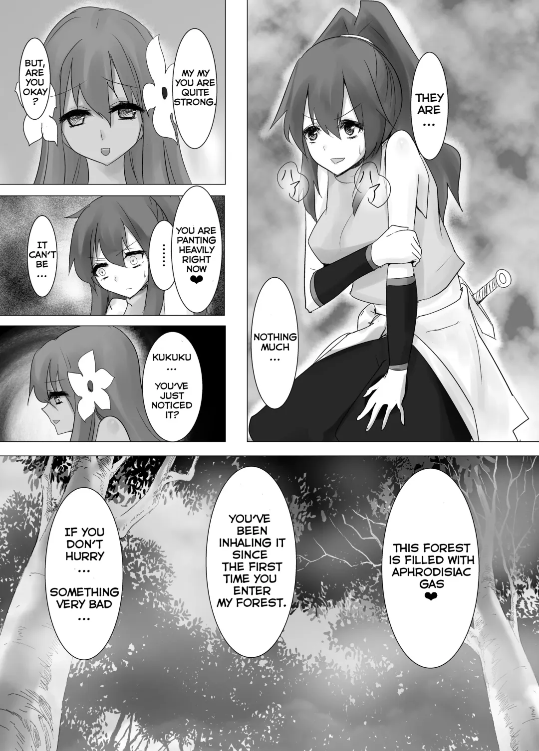 [Stealth Moko] Jingai Lez Rape -Alraune Hen- | Jingai Lez Rape -Alraune Story- Fhentai - Page 11