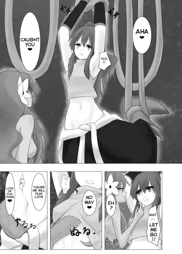 [Stealth Moko] Jingai Lez Rape -Alraune Hen- | Jingai Lez Rape -Alraune Story- Fhentai - Page 13