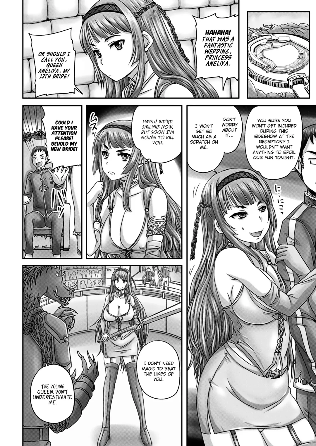 [Nozarashi Satoru] Owaranai Ryoujoku Naraku no Aneliya | Aneliya's Endless Rape Fhentai - Page 2