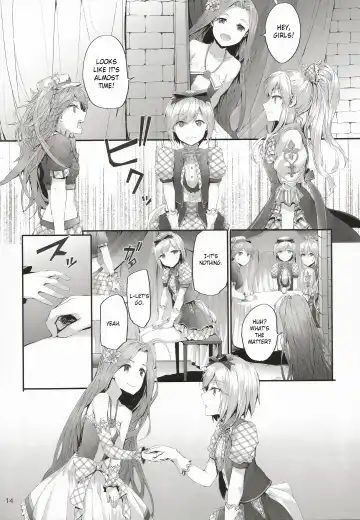 [Sumiya] Kikuushi Idol no Gakuya Urabanashi | Sky Knight Idols' Backstage Story Fhentai - Page 14
