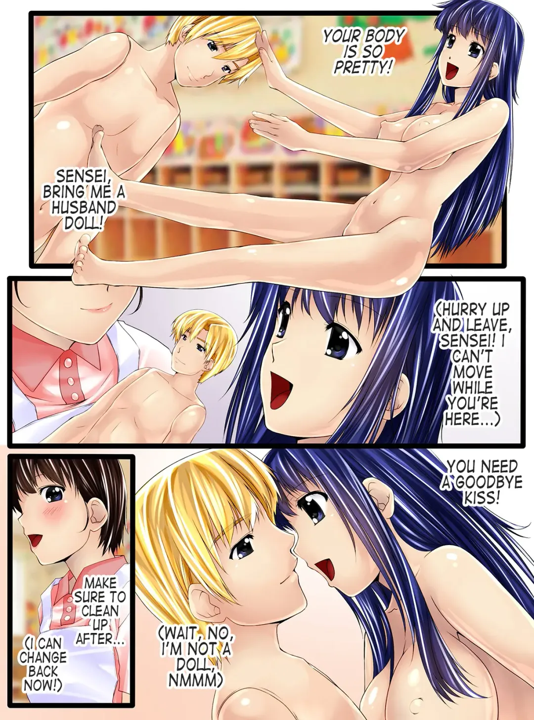[Opq - Shizuki Shuya] Youchien no Ningyou Sensei | The Kindergarten Teacher Doll Fhentai - Page 9