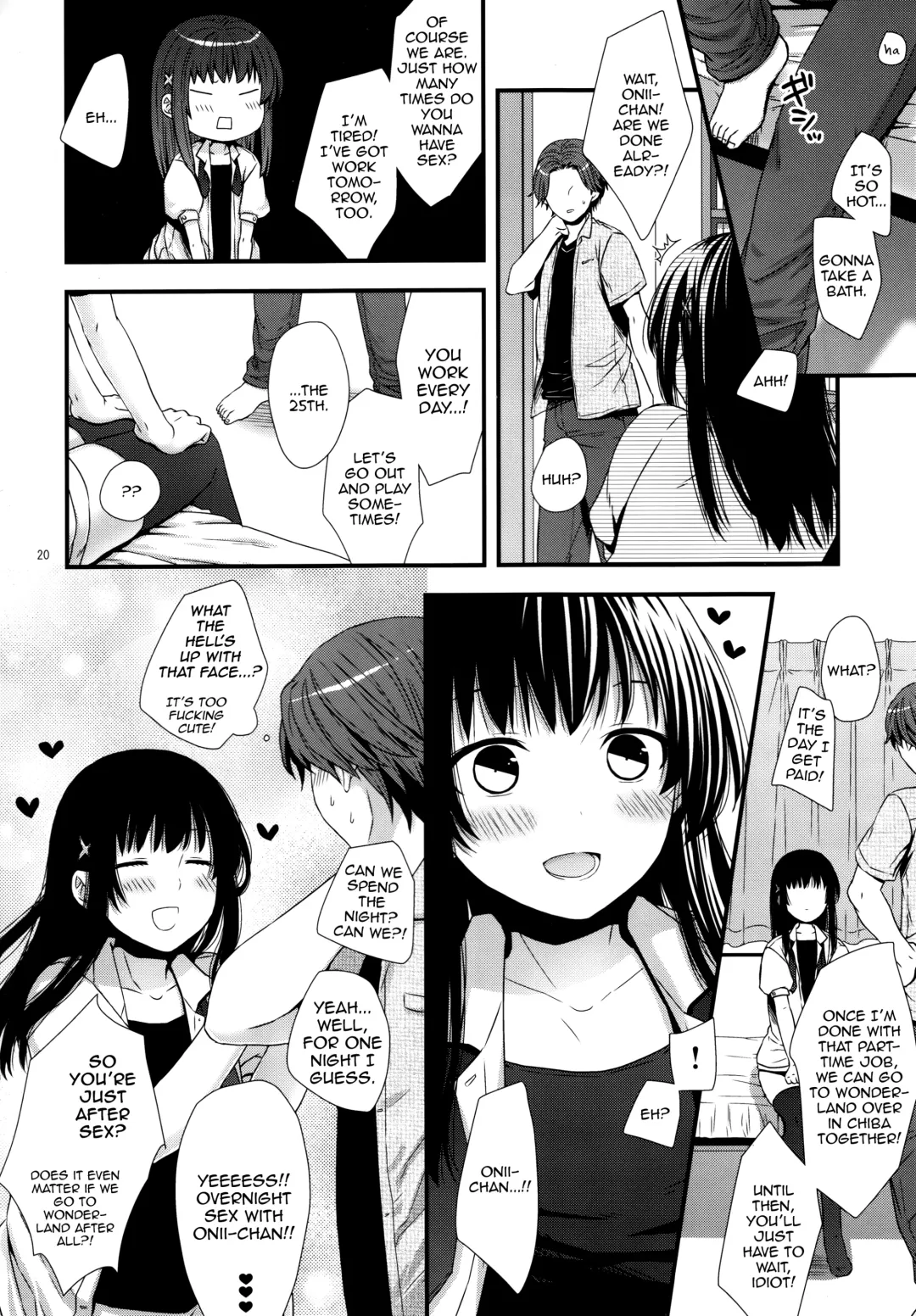 [Ohaguro Dobu] Betsuni Uchi no Otouto Nanka Zenzen Kawaikune-shi Fhentai - Page 19