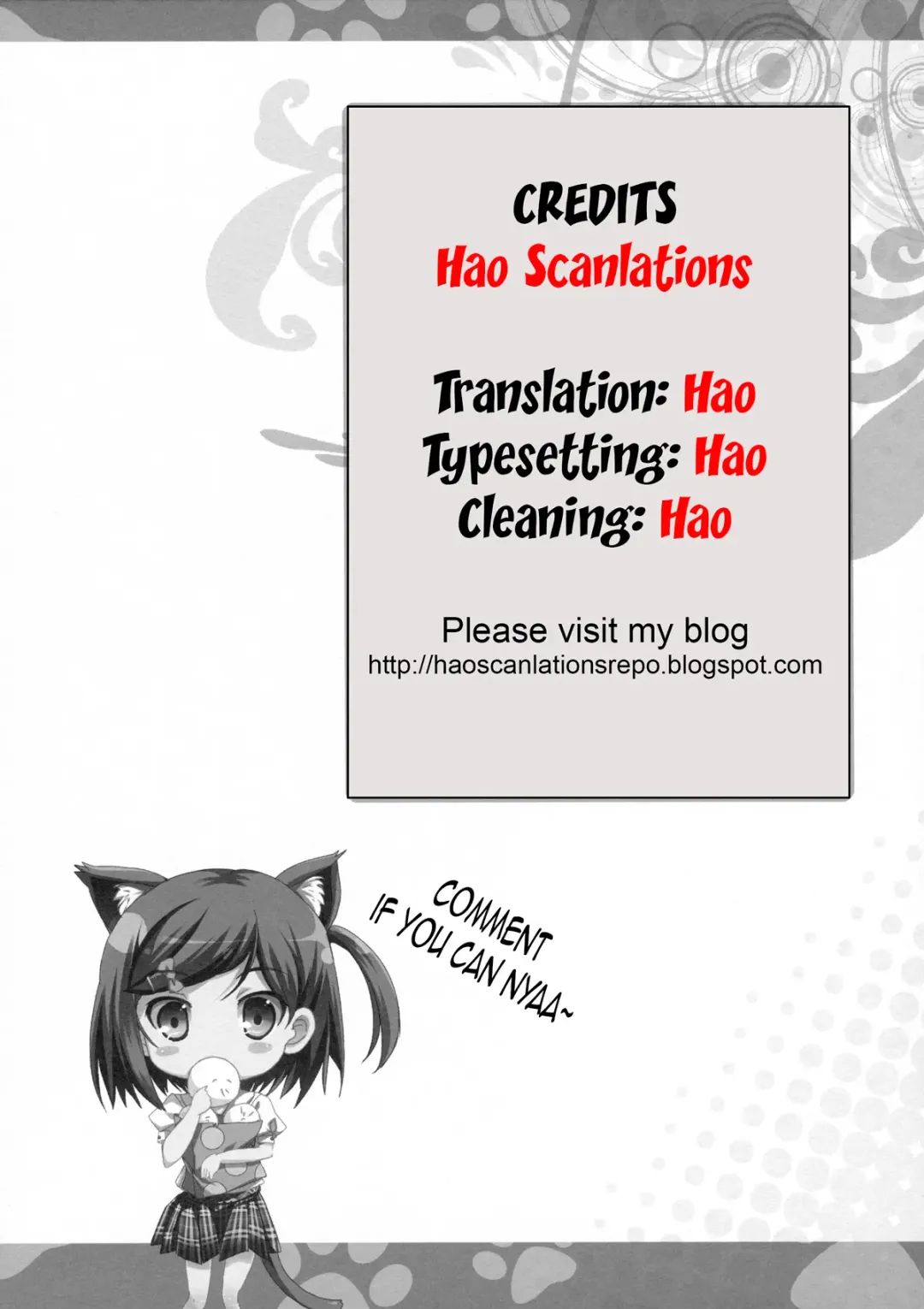 [Maruchang] Hentai × Neko = Fhentai - Page 14