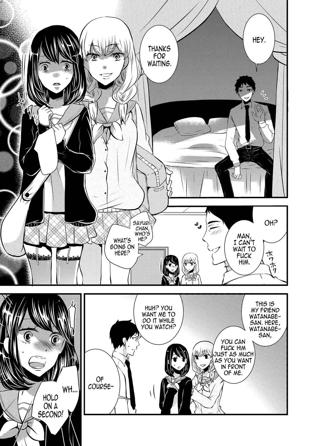 [Kuromame] Netorase Otokonoko | A Trap Forced Into Adultery Fhentai - Page 3