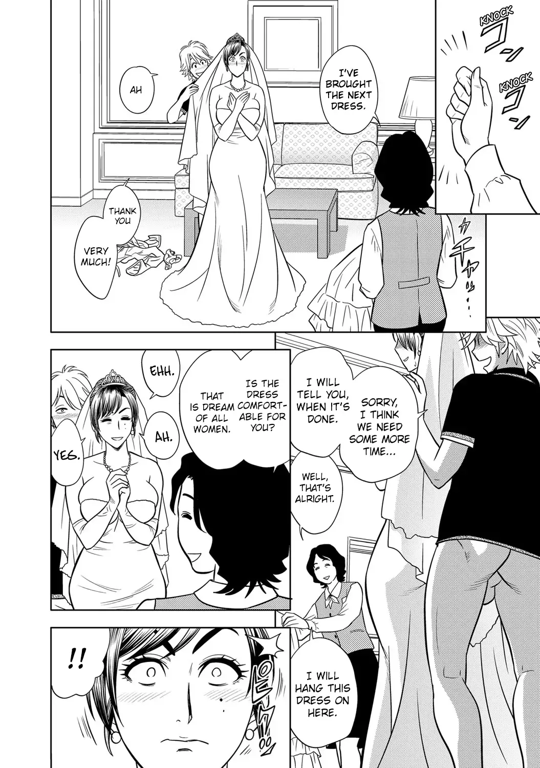 [Tatsunami Youtoku] Bijin Henshuu-chou no Hanayome Sugata | Beautiful Editor-in-Chief's Bridal Pose Fhentai - Page 12