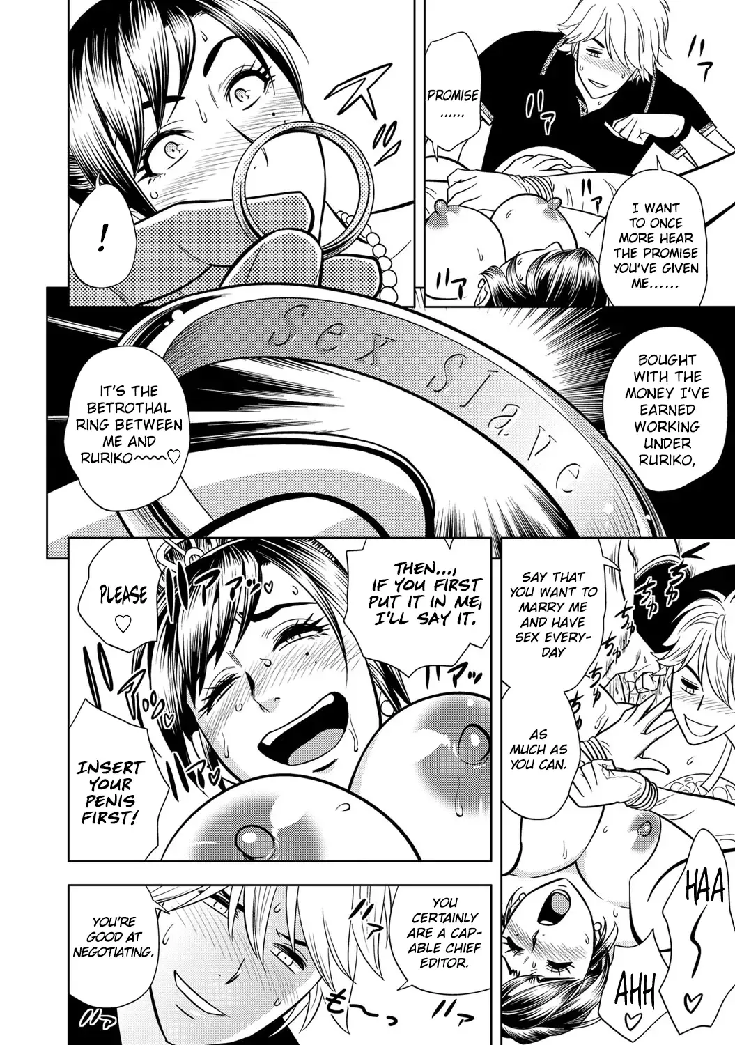 [Tatsunami Youtoku] Bijin Henshuu-chou no Hanayome Sugata | Beautiful Editor-in-Chief's Bridal Pose Fhentai - Page 16