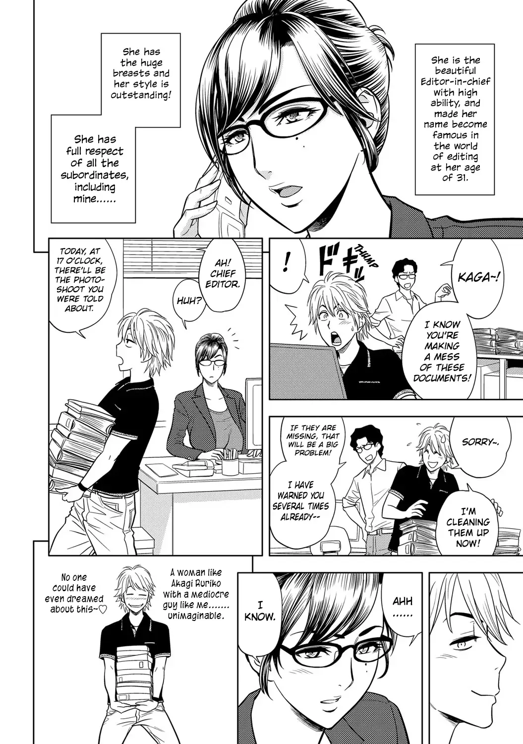 [Tatsunami Youtoku] Bijin Henshuu-chou no Hanayome Sugata | Beautiful Editor-in-Chief's Bridal Pose Fhentai - Page 2