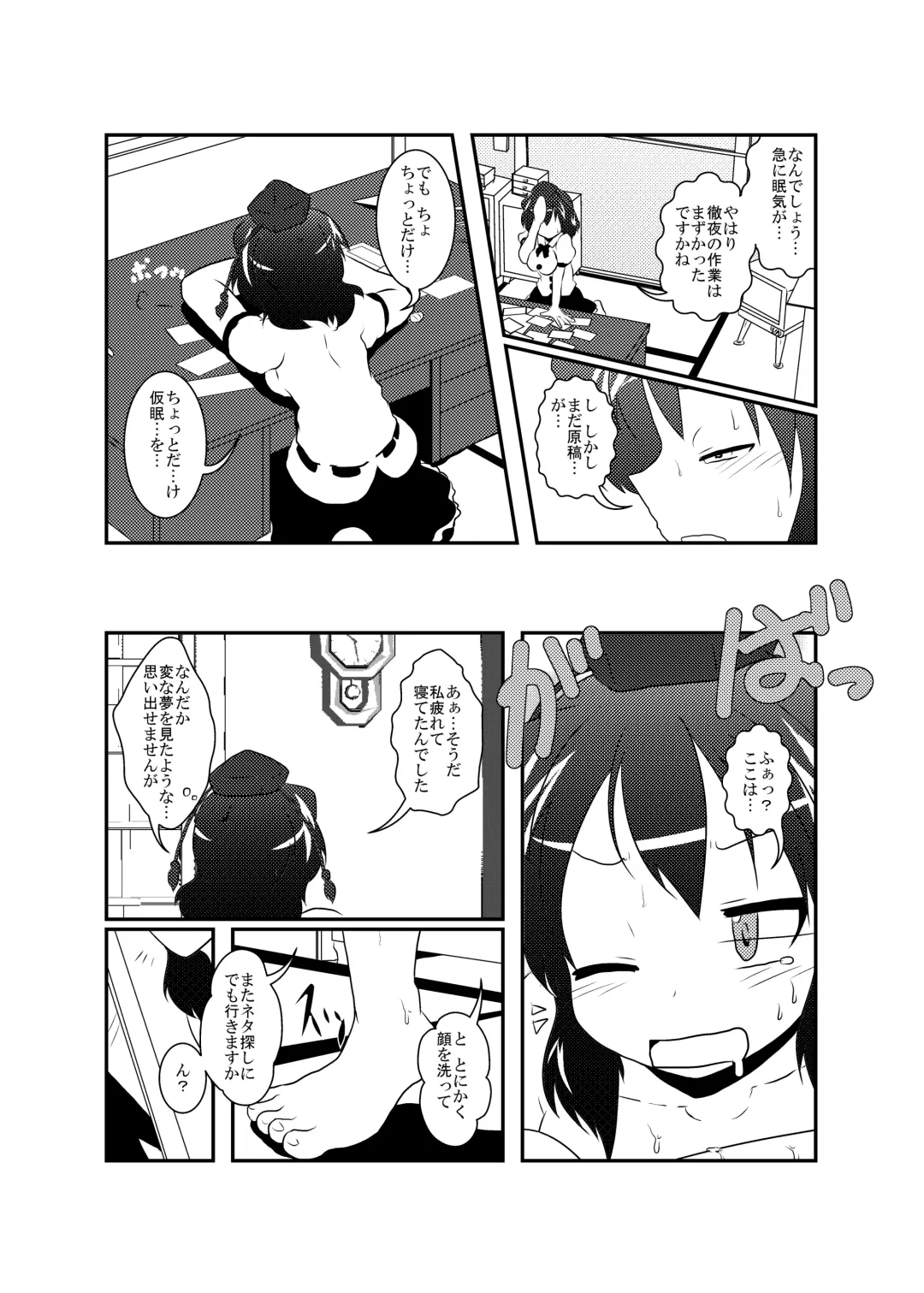 [Mikaduki Neko] Shameimaru Aya Hentaika Kiroku Fhentai - Page 4