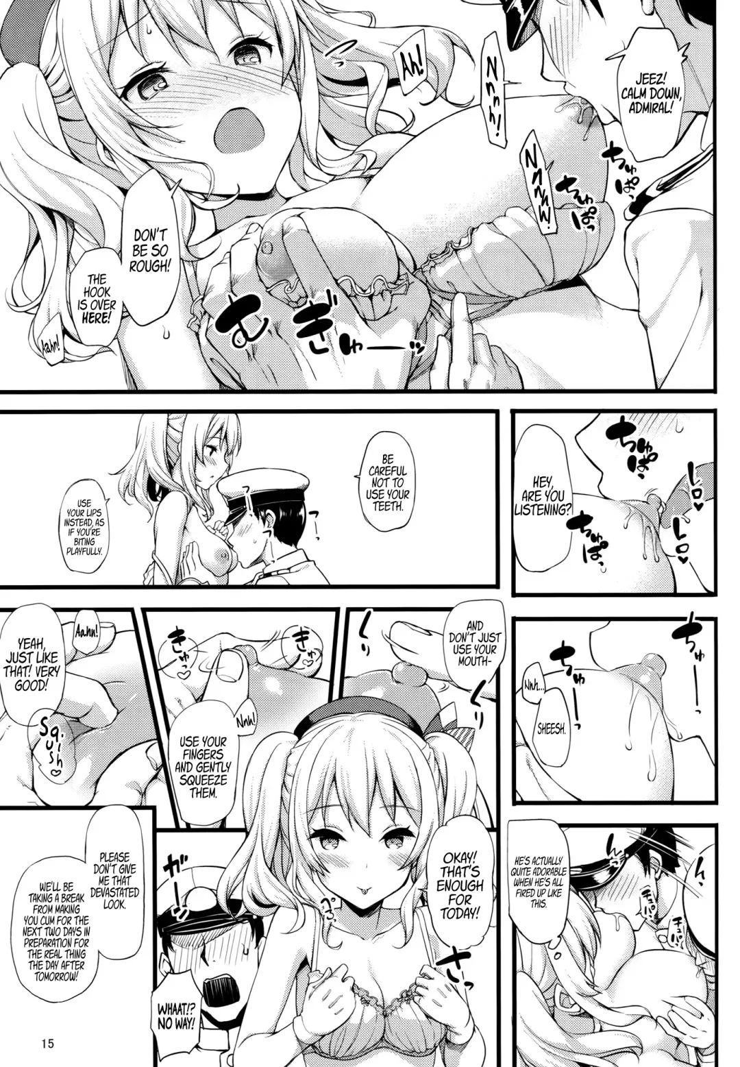 [Takayaki] Kashima no Tokusei Tehodoki Isshuukan | Kashima's One Week Basic Training Fhentai - Page 14