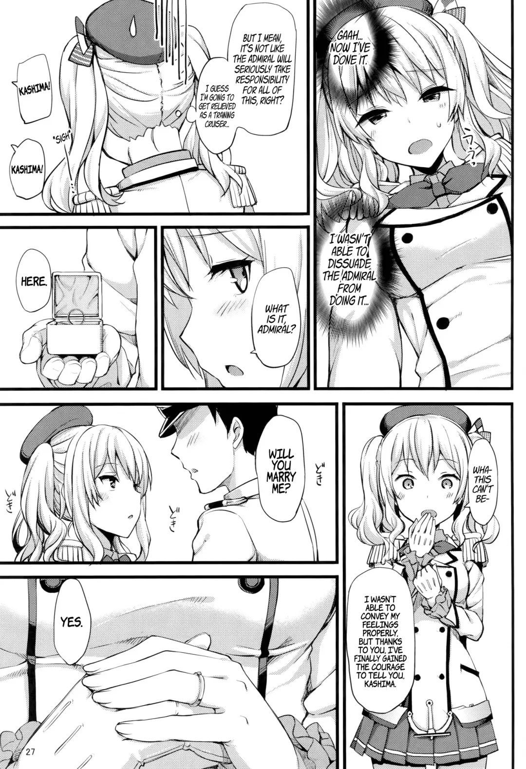 [Takayaki] Kashima no Tokusei Tehodoki Isshuukan | Kashima's One Week Basic Training Fhentai - Page 26