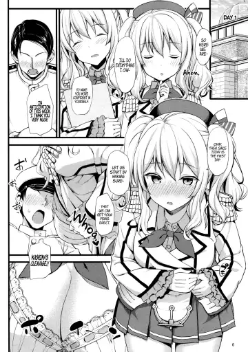 [Takayaki] Kashima no Tokusei Tehodoki Isshuukan | Kashima's One Week Basic Training Fhentai - Page 5