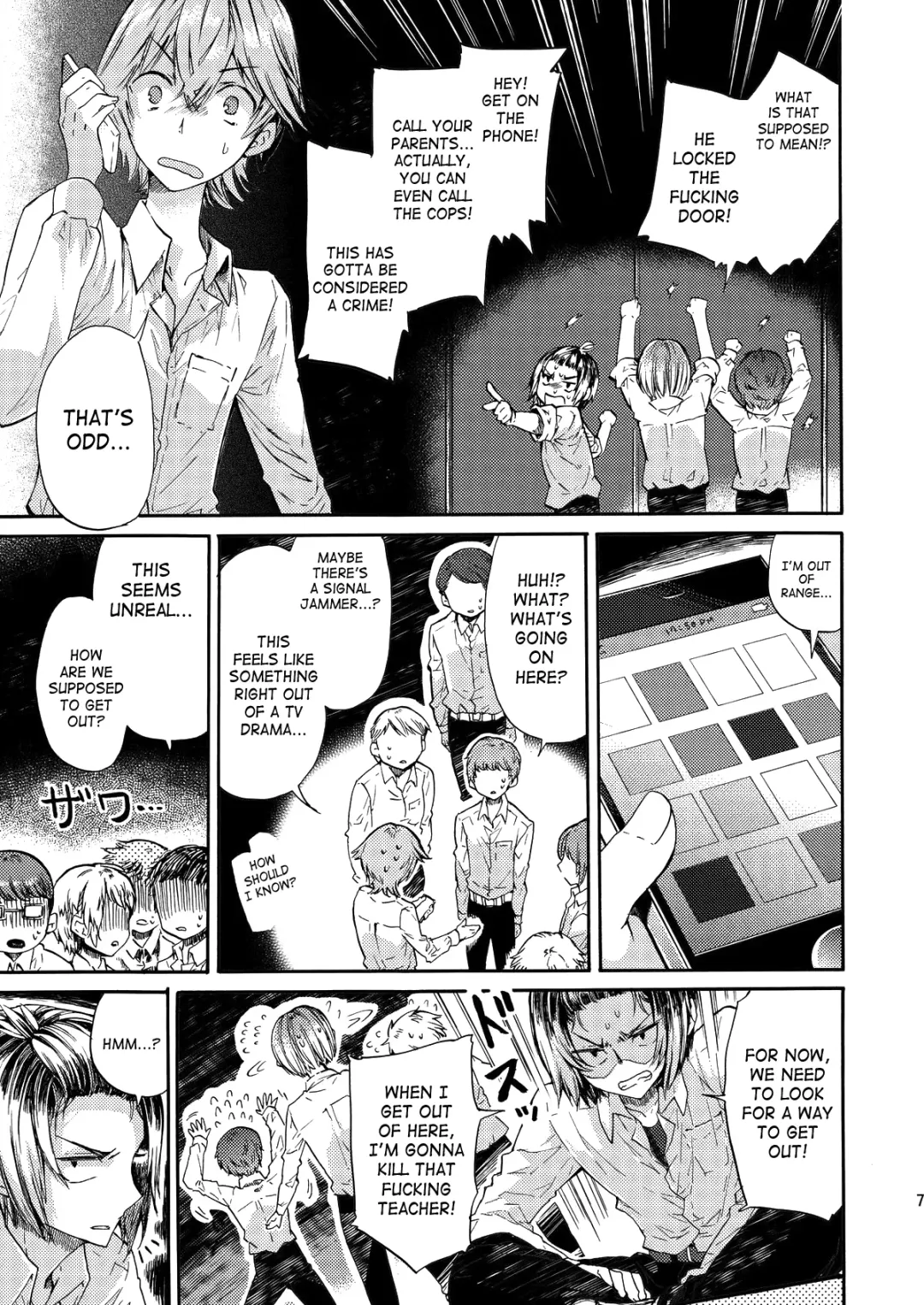 [Matashita Kintama] Misshitsu Kankin AV Tarenagashi | Secret Room Confinement AV Effluence Fhentai - Page 6