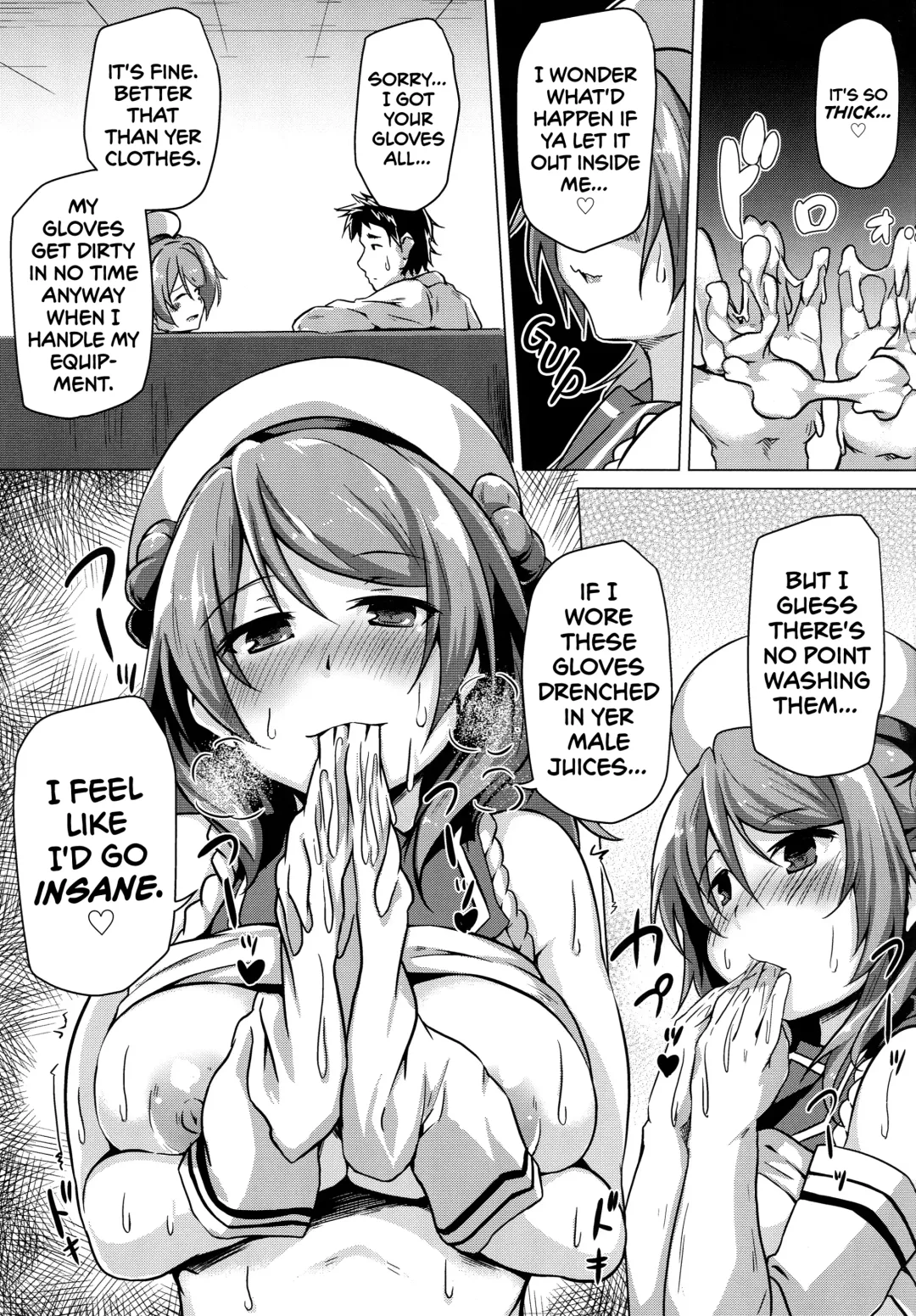 [Kuronyan] Urakaze no Gohoubi | Urakaze's Reward Fhentai - Page 8