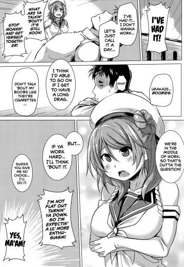 [Kuronyan] Urakaze no Gohoubi | Urakaze's Reward Fhentai - Page 2