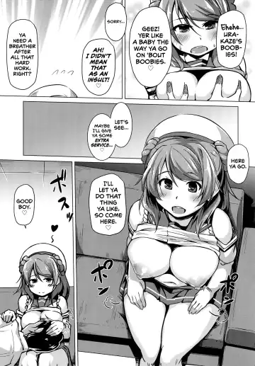[Kuronyan] Urakaze no Gohoubi | Urakaze's Reward Fhentai - Page 4