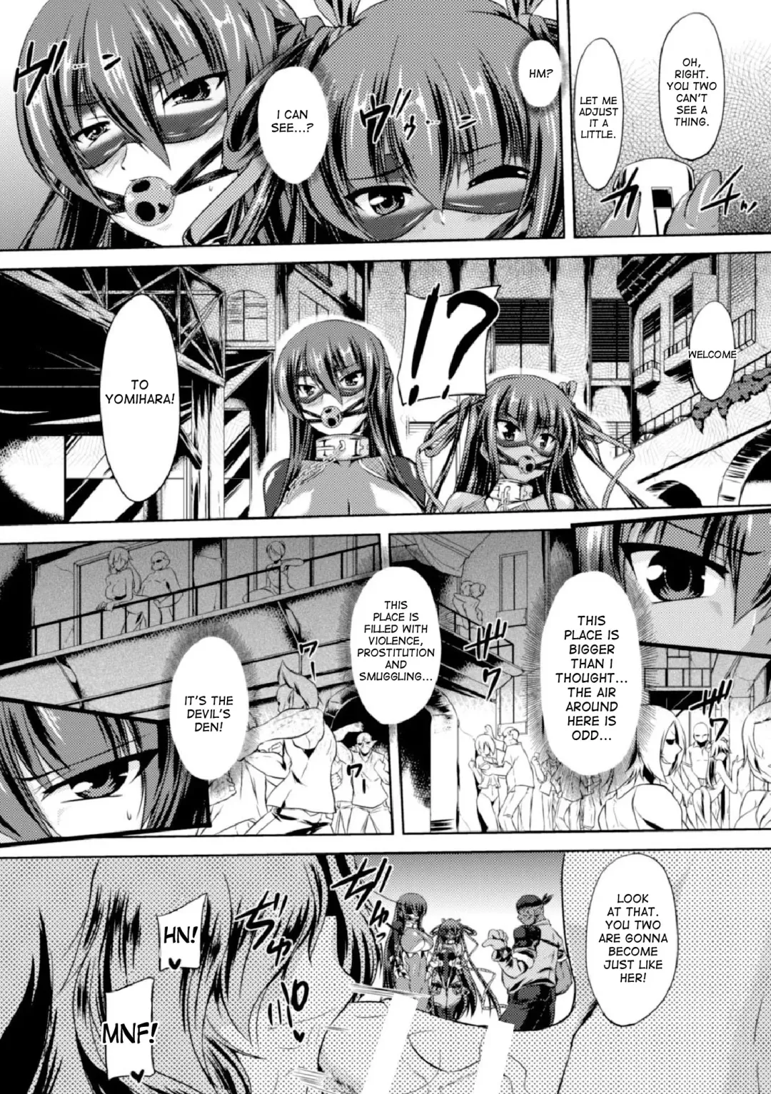 [Gonzaburo-] Taimanin Yukikaze - Taimanin wa Ingoku ni Shizumu #1-8 | Taimanin Yukikaze - Taimanin's fall into the lewd hell #1-8 Fhentai - Page 9