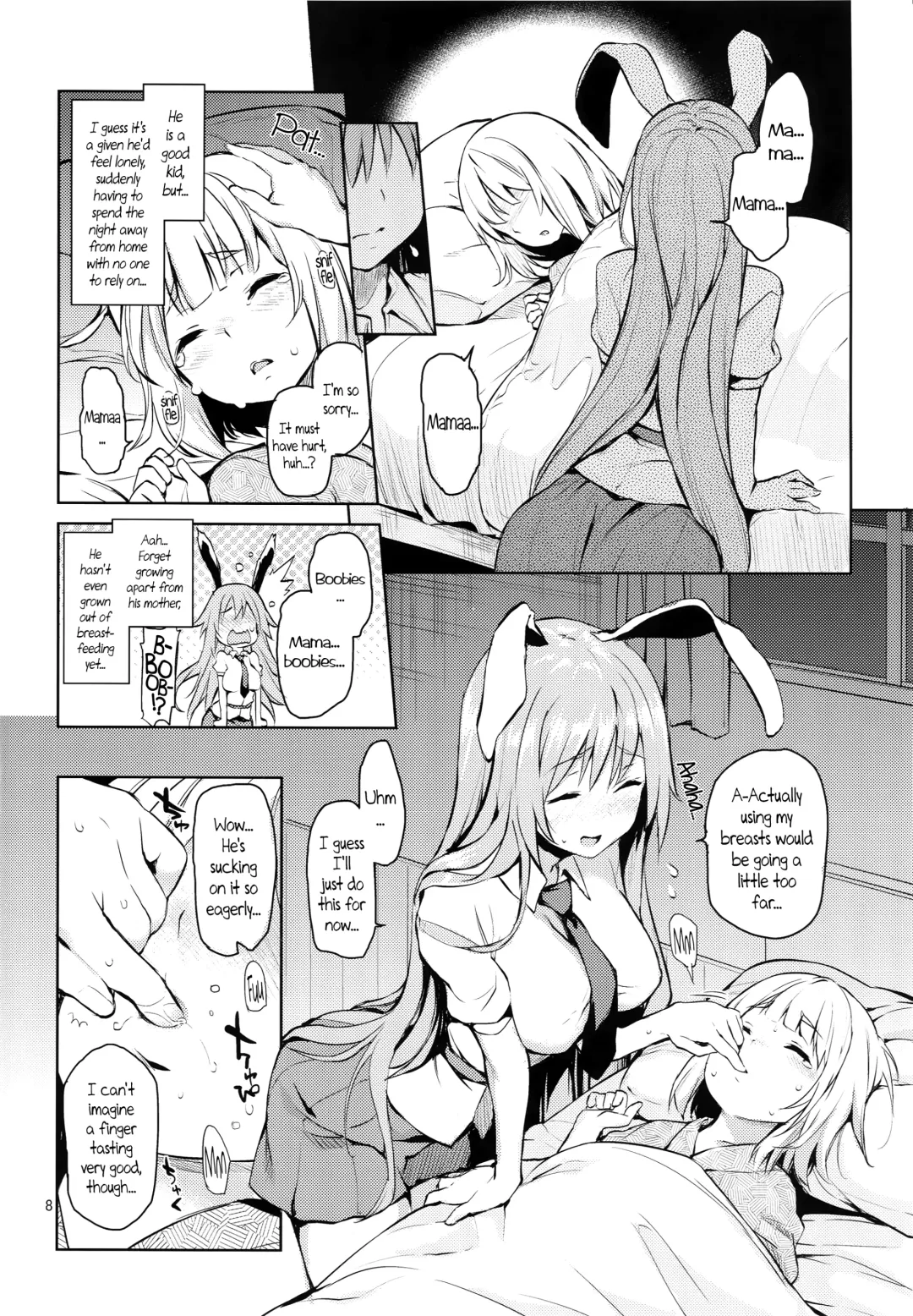 [Michiking] Suwasete Kudasai Udonge-mama! | Let Me Suck On Them, Udonge-Mama! Fhentai - Page 7