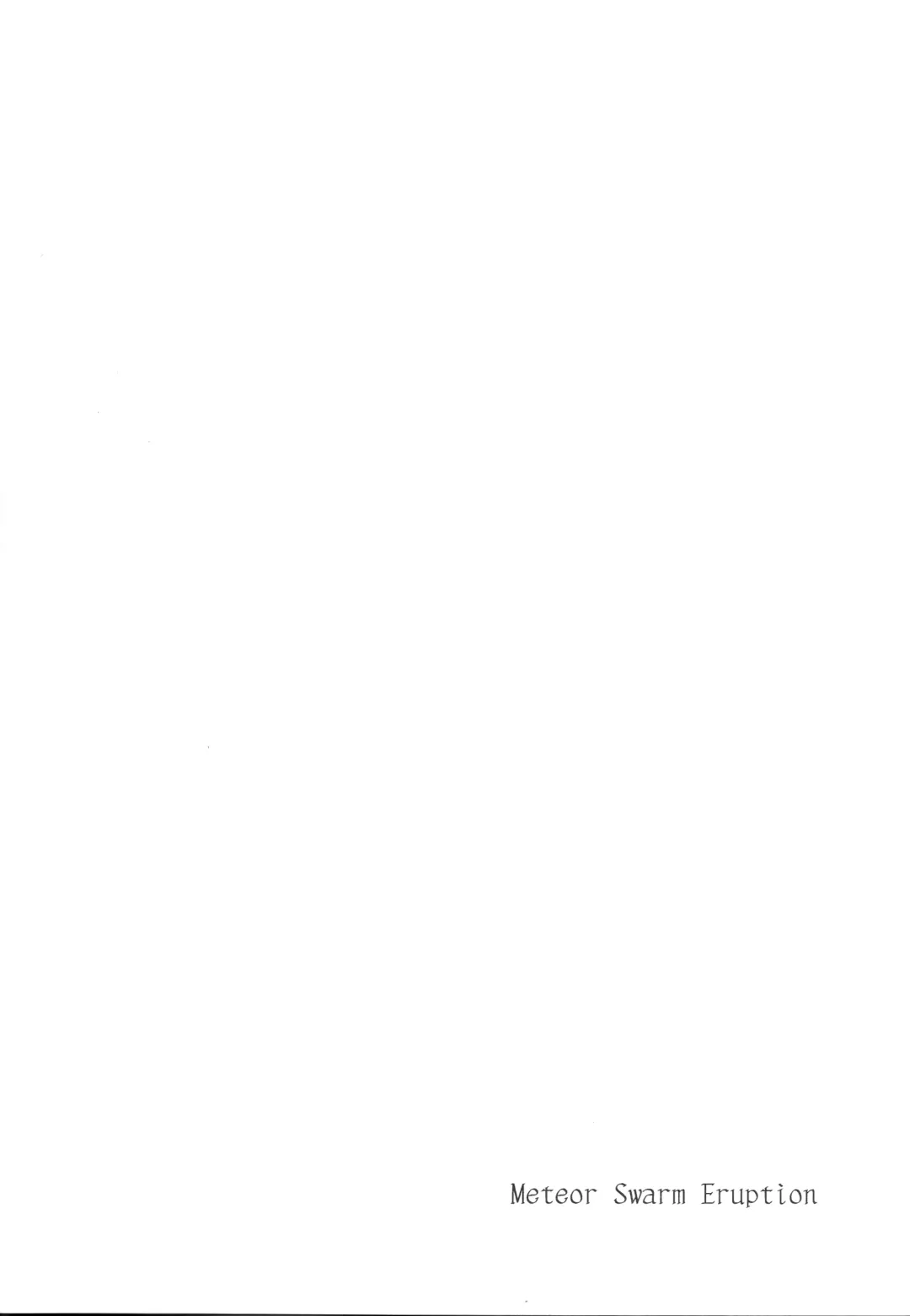 [Musashino Sekai] Meteor Swarm Eruption Fhentai - Page 3