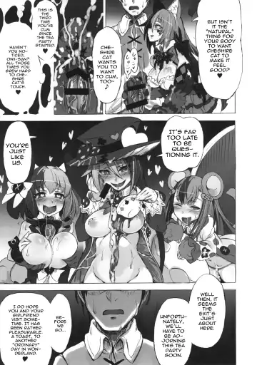 [Kenkou Cross] Mamono Musume Zukan Higai Houkoku ~Cheshire Neko no Oidemase Fushigi no Kuni~ | Monstergirl Encyclopedia Damage Report ~Cheshire's Welcome to Wonderland~ Fhentai - Page 17