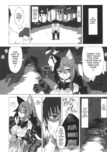 [Kenkou Cross] Mamono Musume Zukan Higai Houkoku ~Cheshire Neko no Oidemase Fushigi no Kuni~ | Monstergirl Encyclopedia Damage Report ~Cheshire's Welcome to Wonderland~ Fhentai - Page 18