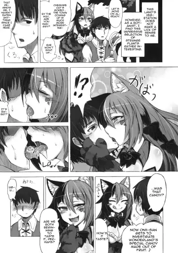 [Kenkou Cross] Mamono Musume Zukan Higai Houkoku ~Cheshire Neko no Oidemase Fushigi no Kuni~ | Monstergirl Encyclopedia Damage Report ~Cheshire's Welcome to Wonderland~ Fhentai - Page 9