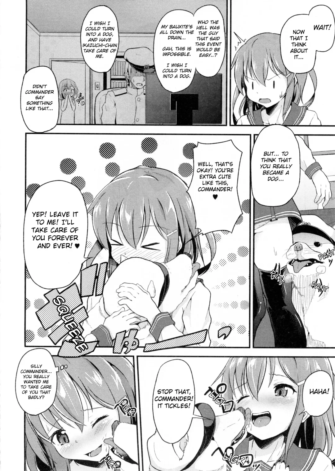 [Pri] Shireikan ga Wanko ni Nacchatta!! Fhentai - Page 3