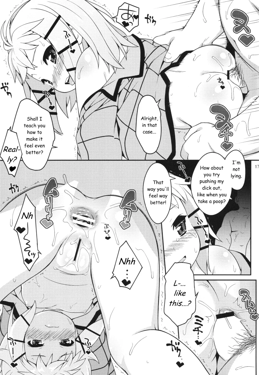 [Ujiie Moku] Tina no Oshiri ni Suki na Dake Chuchu | Smooch on Tina's Butt All You Want Fhentai - Page 16