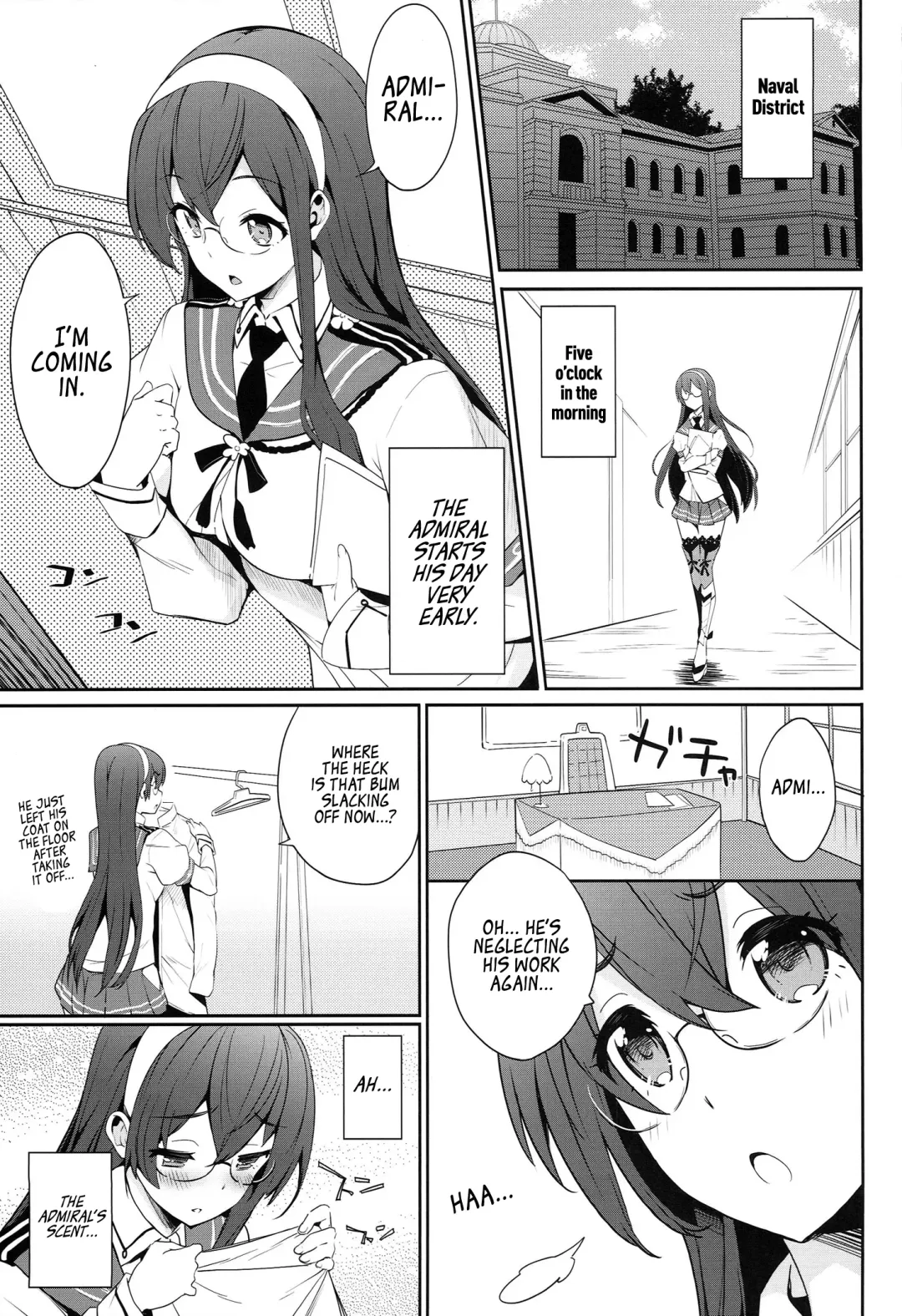 [Neyonsan] Hishokan wa Ooyodo-san | The Secretary is Ooyodo Fhentai - Page 4