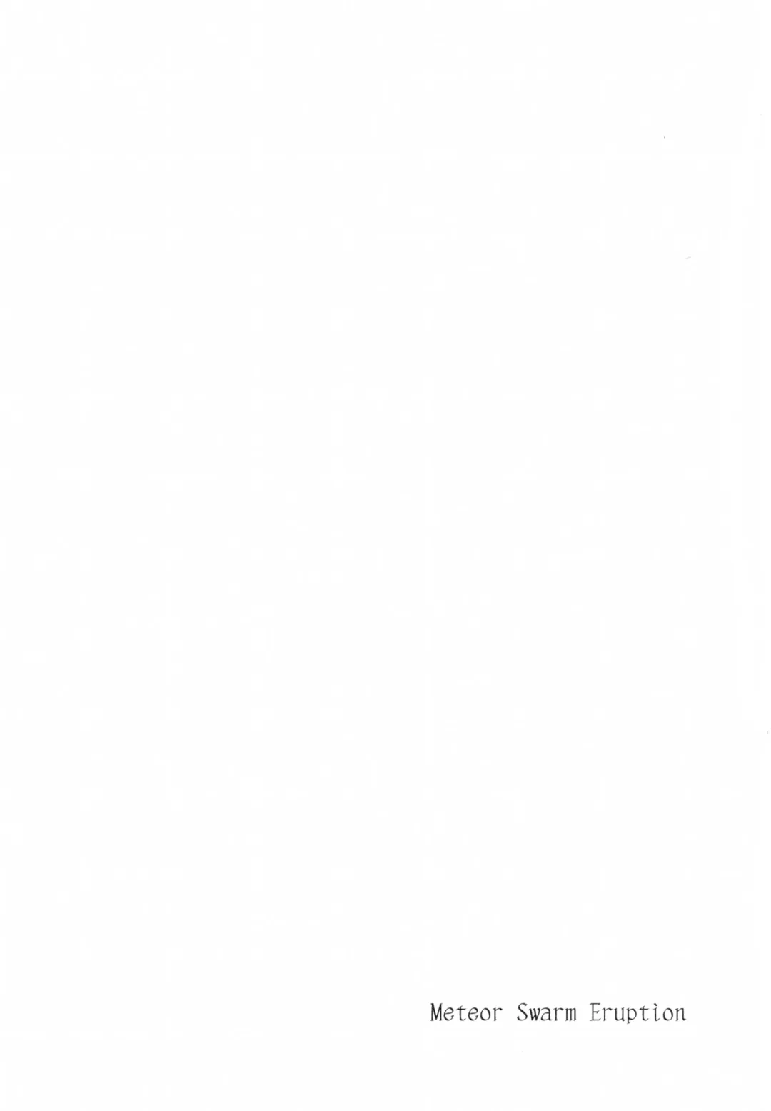 [Musashino Sekai] Meteor Swarm Eruption Fhentai - Page 4