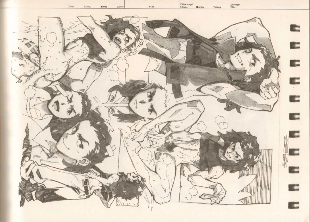 [Fujimoto Hideaki] RaKuGaKi./Monochrome. Fhentai - Page 135